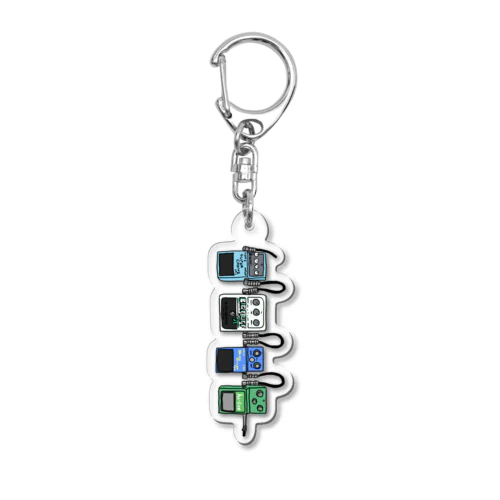 エフェクター Acrylic Key Chain