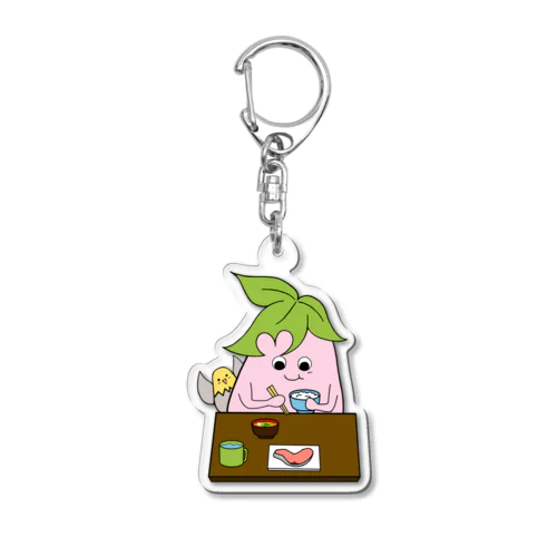 モグモグこもびー Acrylic Key Chain