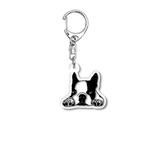 Bostonrockbay Acrylic Key Chain