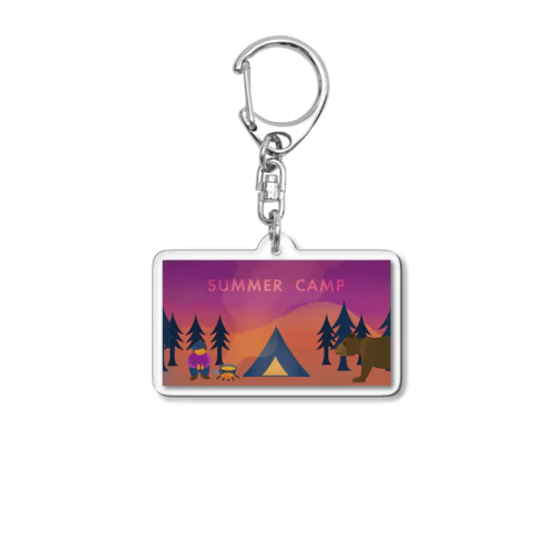 SUMMER CAMP サマーキャンプ 189 Acrylic Key Chain