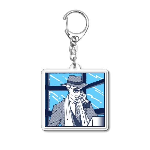 電話の相手（この街にさよなら編） Acrylic Key Chain