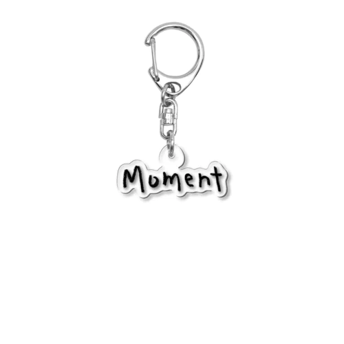 Moment. Acrylic Key Chain