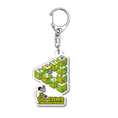 impossible problem 06 Acrylic Key Chain