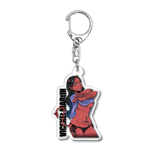 デビルガール2 Acrylic Key Chain