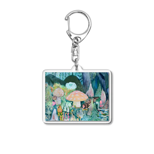 生活（森） Acrylic Key Chain