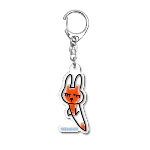 うさおね Acrylic Key Chain