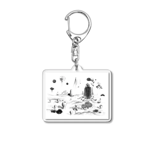 dokokanohoshi Acrylic Key Chain