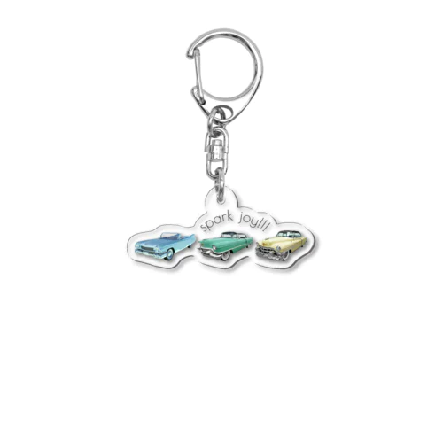 Cadillac Acrylic Key Chain