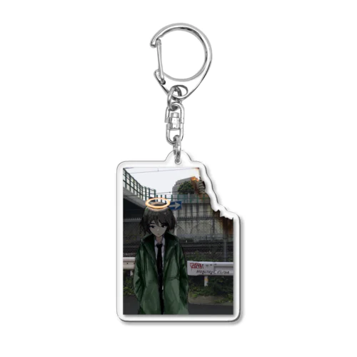 NO TRACE Acrylic Key Chain