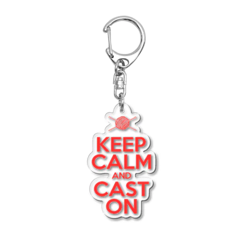 for knitters Acrylic Key Chain