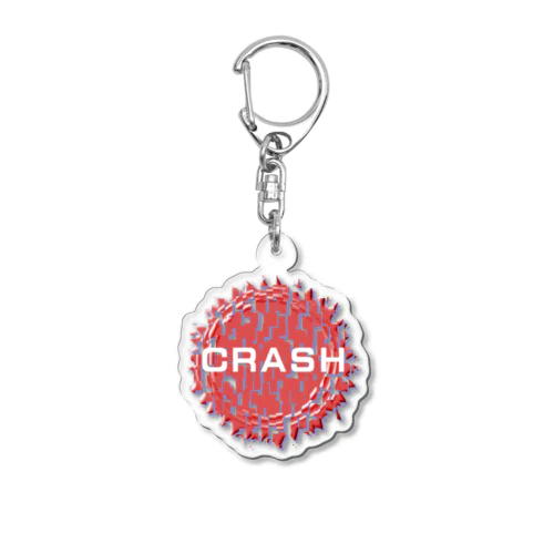 CRASH！ Acrylic Key Chain