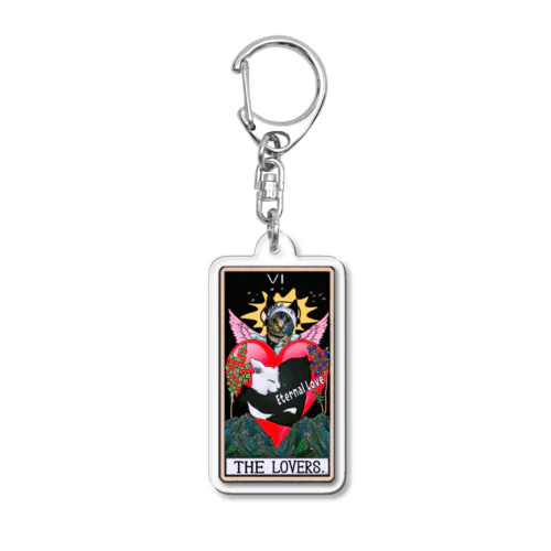 タロットシリーズLOVERS Acrylic Key Chain