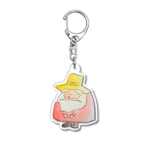 小人のおじいさん Acrylic Key Chain