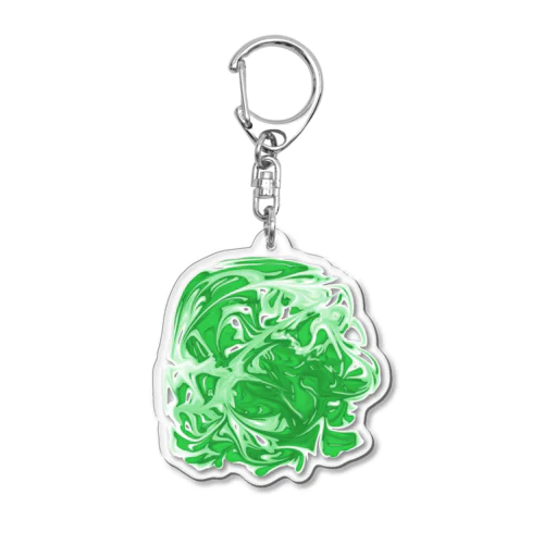 とけたキャベツ Acrylic Key Chain