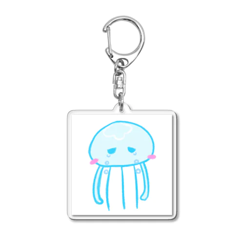 かなしいくらげくん Acrylic Key Chain