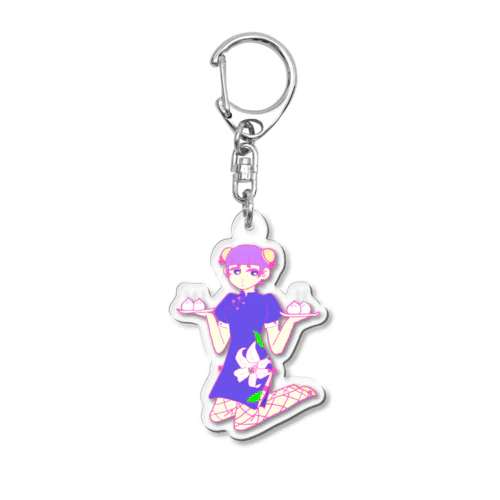 チャイナガール Acrylic Key Chain