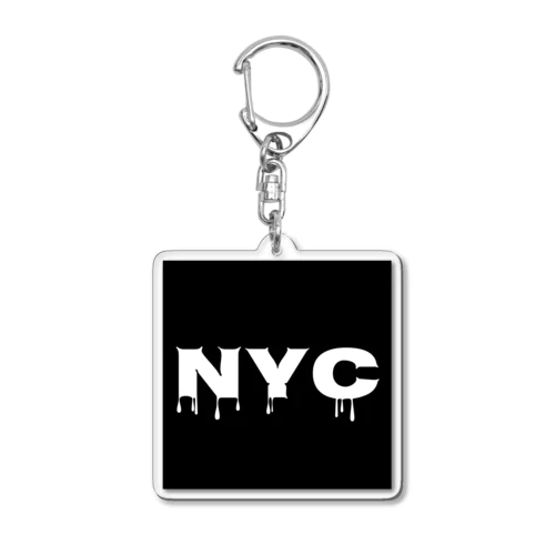 NYC melting アクリルキーホルダー