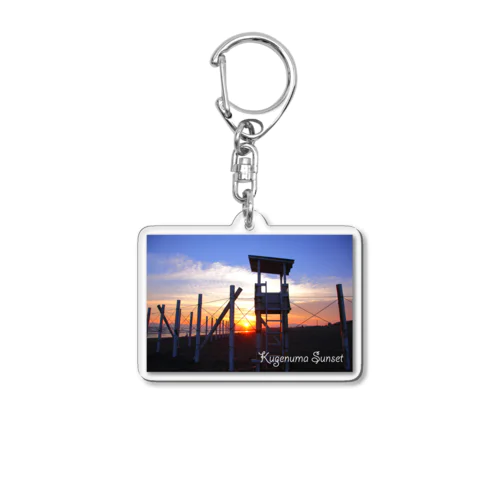 湘南夕景 Acrylic Key Chain