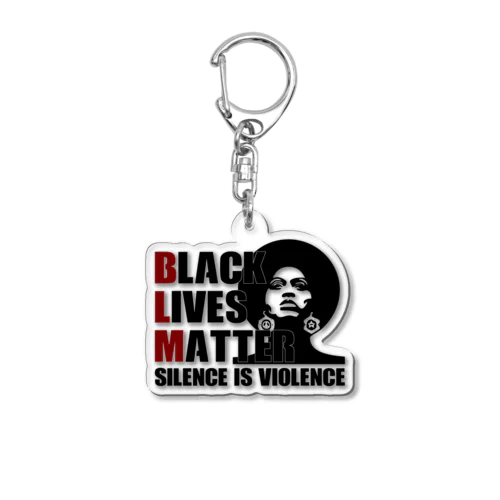 BLM Acrylic Key Chain