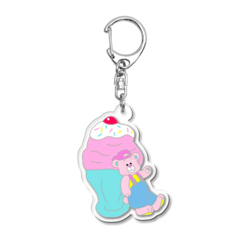 マーシャルベア Acrylic Key Chain