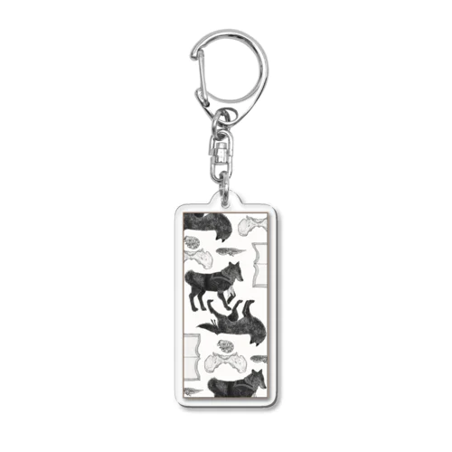 憂鬱 Acrylic Key Chain