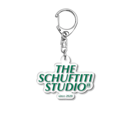 The Schuftiti Studio (グリーン) Acrylic Key Chain