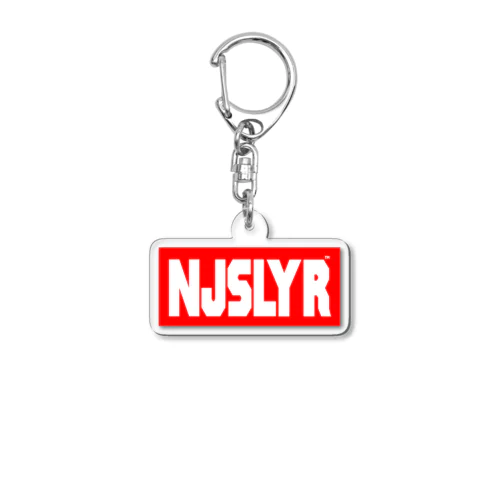 NJSLYR LOGO RW アクリルキーホルダー