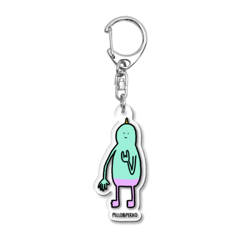 メロイックサインモンスター Acrylic Key Chain