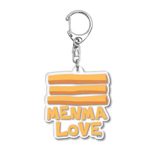 MENMA LOVE Acrylic Key Chain