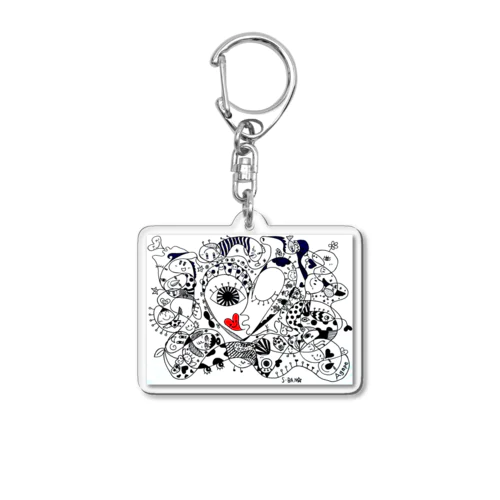 Agape(神の愛) Acrylic Key Chain