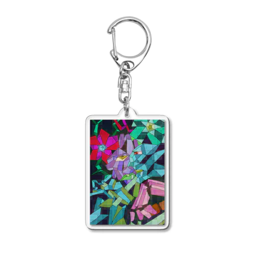 oh!カクカクコレクション4 Acrylic Key Chain