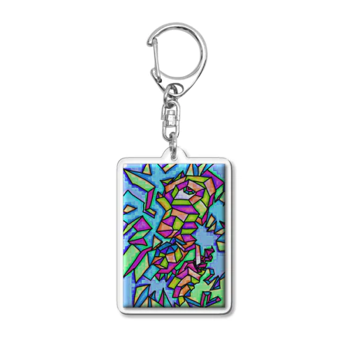 oh!カクカクコレクション19 Acrylic Key Chain