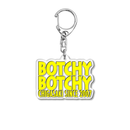 BOTCHY BOTCHY BASIC LOGO (YB) アクリルキーホルダー