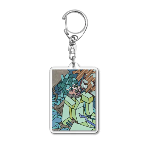 oh!カクカクコレクション21 Acrylic Key Chain