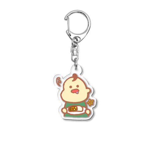 おねむさんカレー Acrylic Key Chain