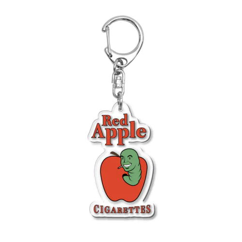 Red Apple Cigarettes Acrylic Key Chain