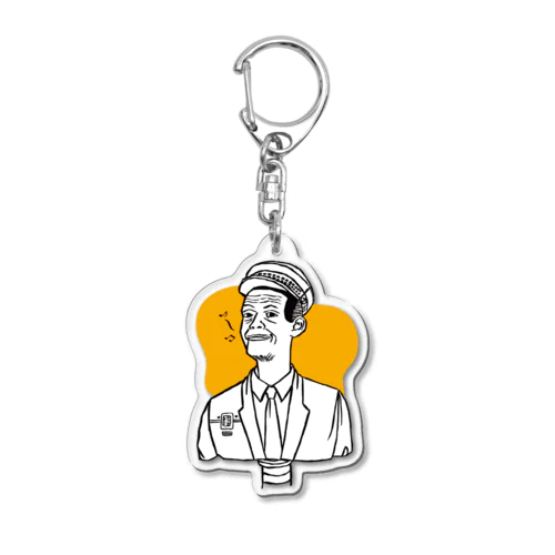 タクシードライバー(Johnny cab) Acrylic Key Chain