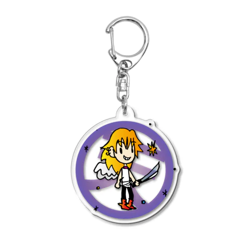 神さまアイコン　ミカエル Acrylic Key Chain