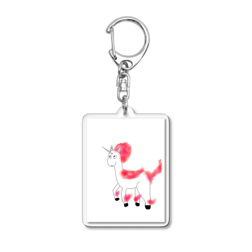 あれ、なんか頭に突き刺さってね？ Acrylic Key Chain