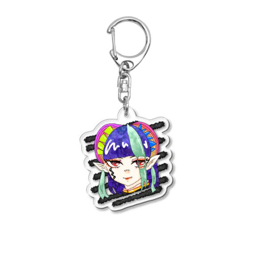 女の子！ Acrylic Key Chain