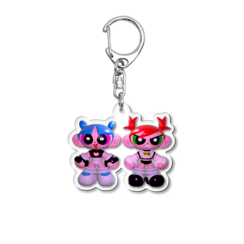 ステゴロ&セッタのグッズ！！ Acrylic Key Chain