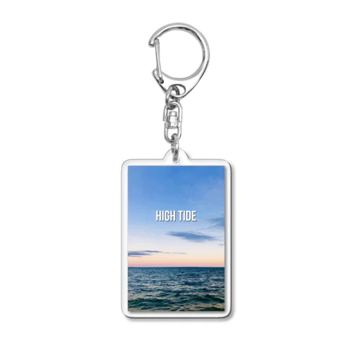 HIGH TIDE Acrylic Key Chain