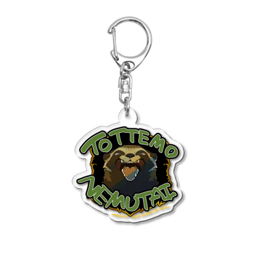 TOTTEMONEMUTAI Acrylic Key Chain