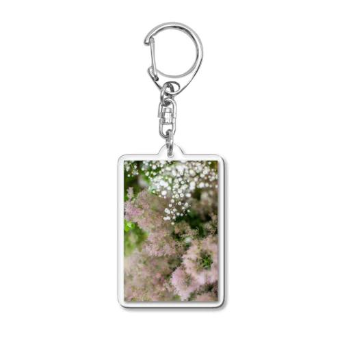 flower Acrylic Key Chain