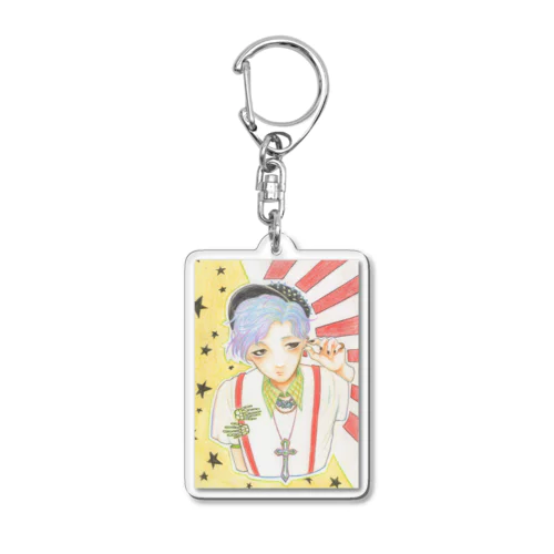 ポップなK君 Acrylic Key Chain