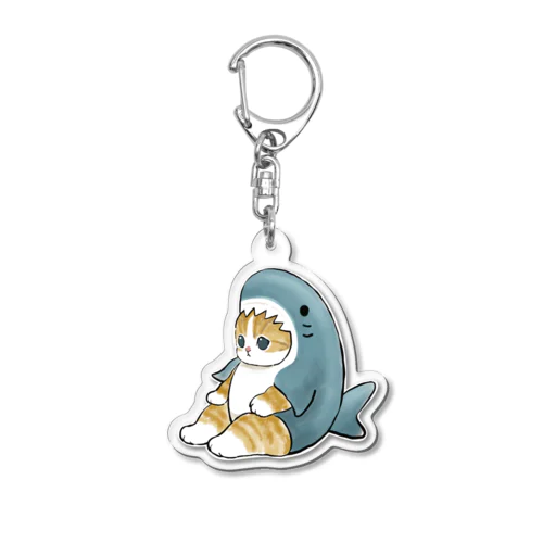 サメにゃん Acrylic Key Chain