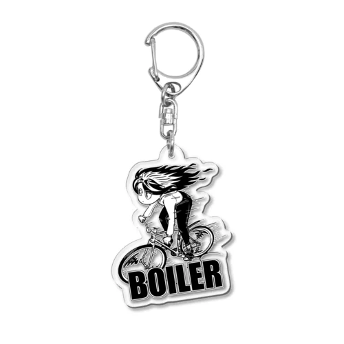 "BOILER" アクリルキーホルダー