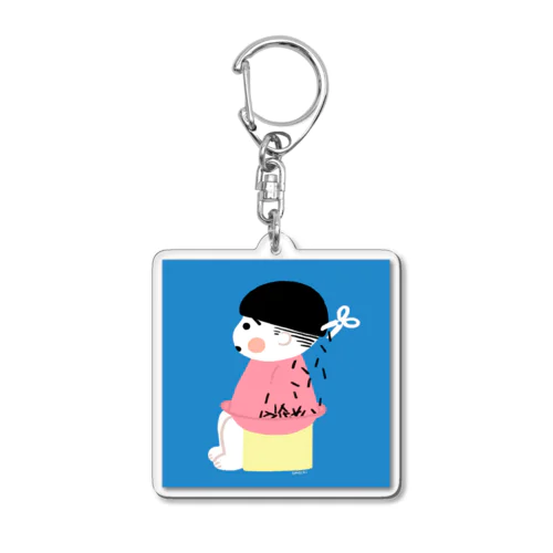 かりあげBOY Acrylic Key Chain