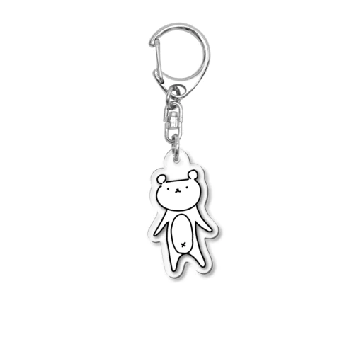 くまたん(全身) Acrylic Key Chain