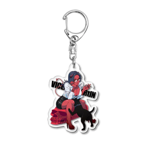 デビルガール4 Acrylic Key Chain